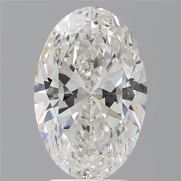 3.57 ct. oval Lab Grown Diamond front image