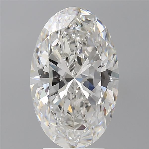 3.60 ct. oval Lab Grown Diamond front image