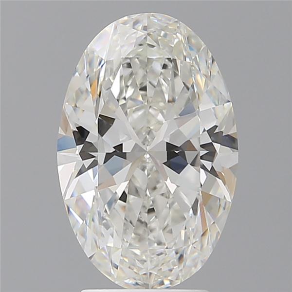 3.60 ct. oval Lab Grown Diamond front image