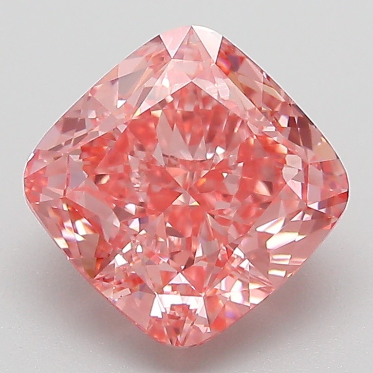 3.10 ct. cushion Lab Grown Diamond front image