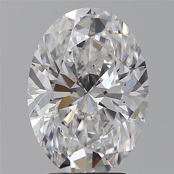 3.52 ct. oval Lab Grown Diamond front image