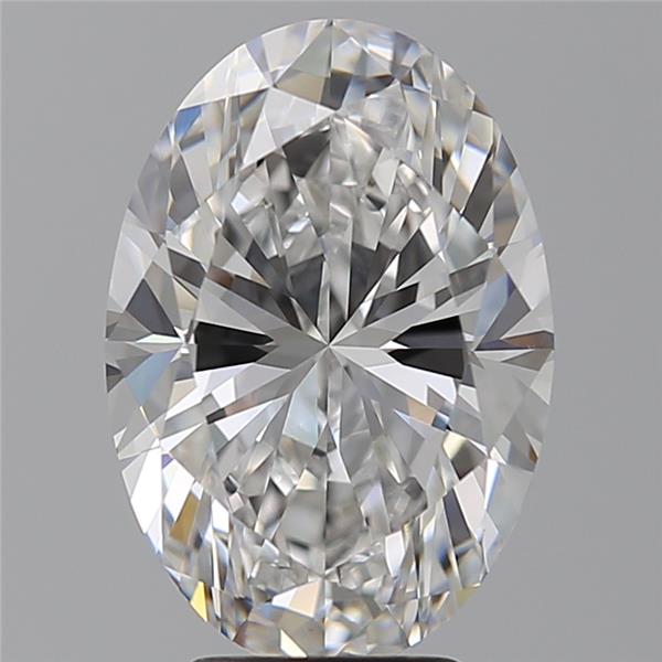 5.04 ct. oval Lab Grown Diamond front image