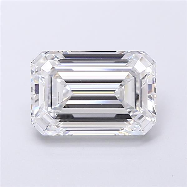 4.09 ct. emerald Lab Grown Diamond front image
