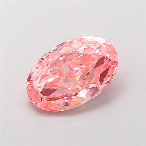 3.02 ct. oval Lab Grown Diamond front image