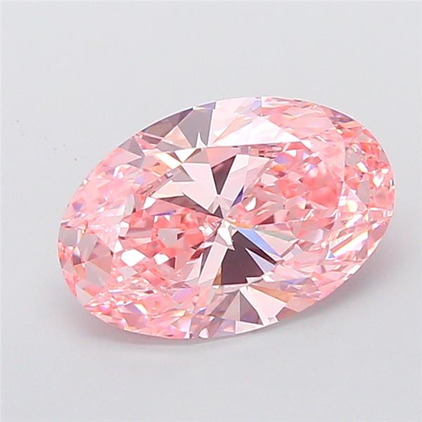 4.05 ct. oval Lab Grown Diamond front image