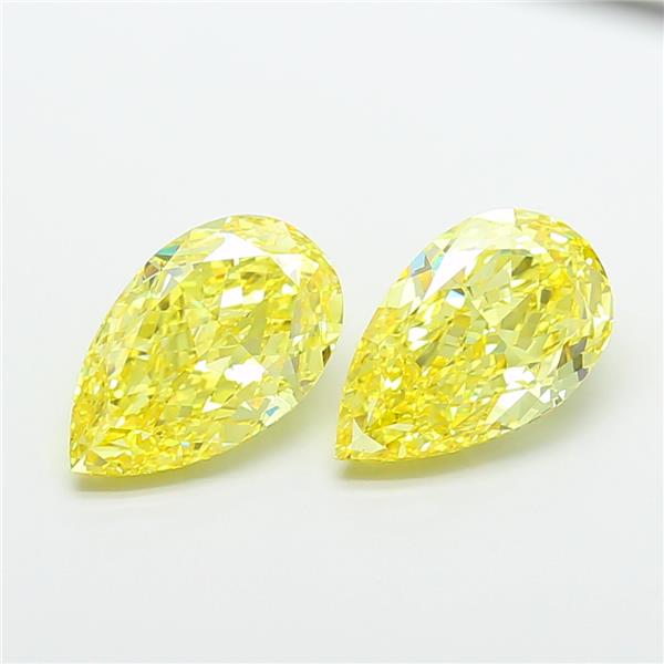 4.08 ct. pear Lab Grown Diamond front image