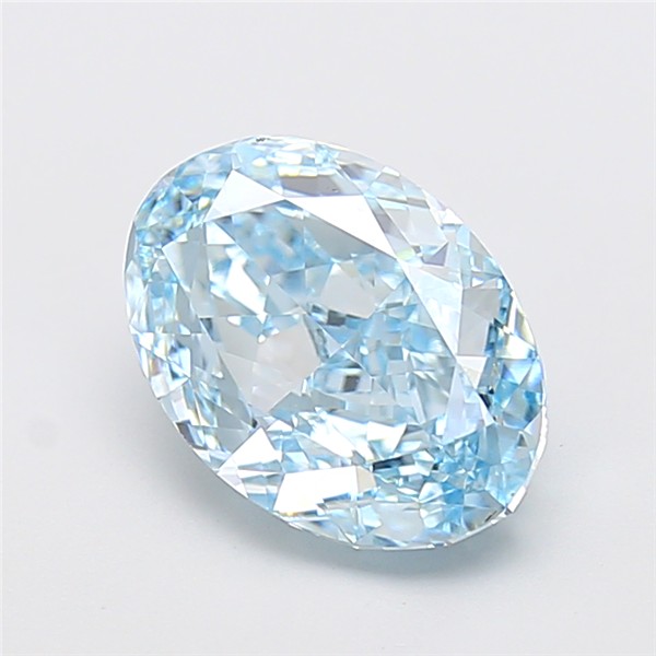 3.52 ct. oval Lab Grown Diamond front image