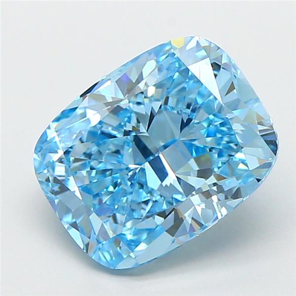 3.04 ct. cushion Lab Grown Diamond front image