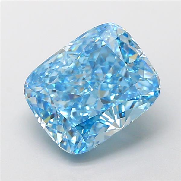 3.14 ct. cushion Lab Grown Diamond front image