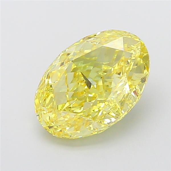 5.04 ct. oval Lab Grown Diamond front image