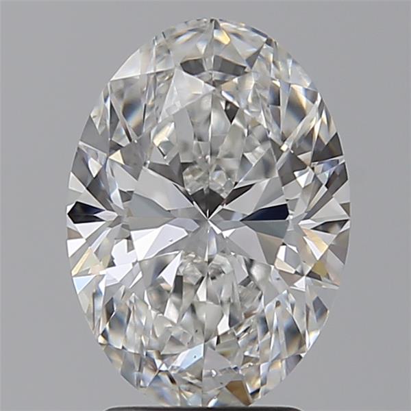 3.01 ct. oval Lab Grown Diamond front image