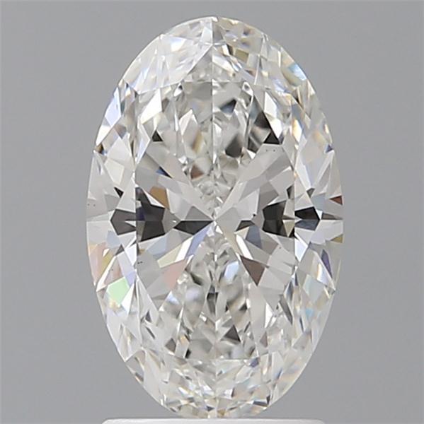 2.06 ct. oval Lab Grown Diamond front image