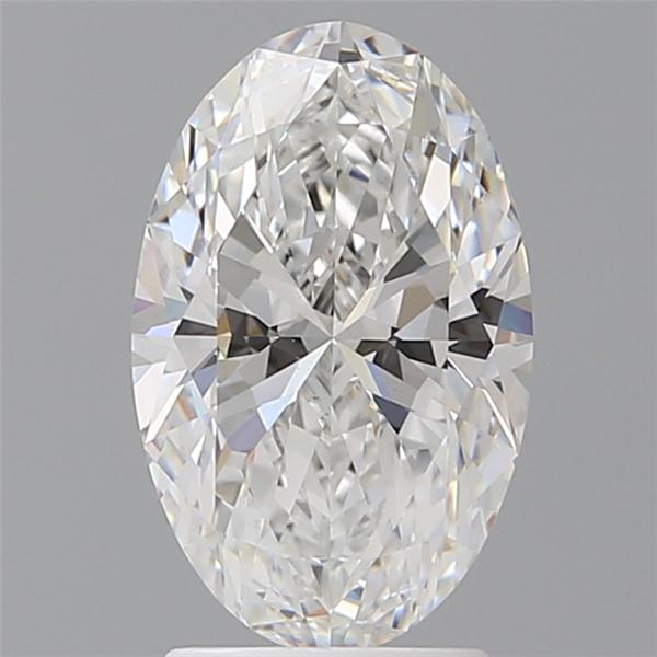 2.56 ct. oval Lab Grown Diamond front image