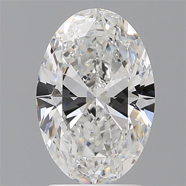 2.45 ct. oval Lab Grown Diamond front image