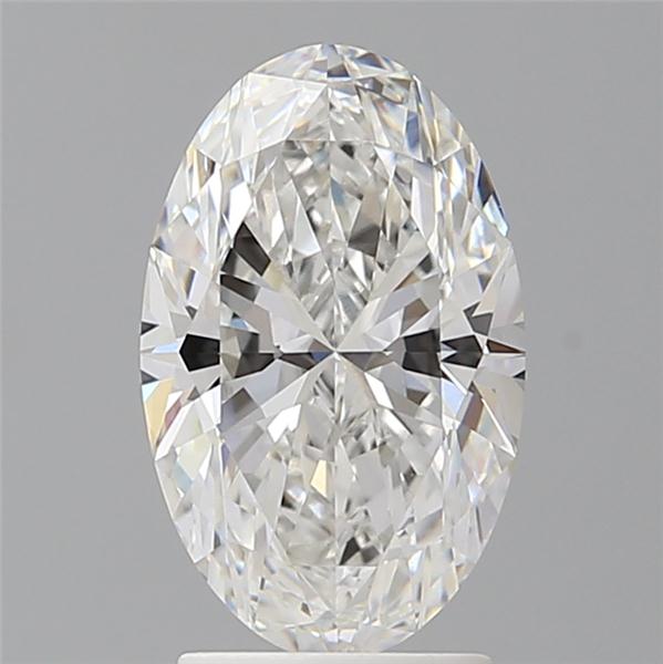 2.55 ct. oval Lab Grown Diamond front image