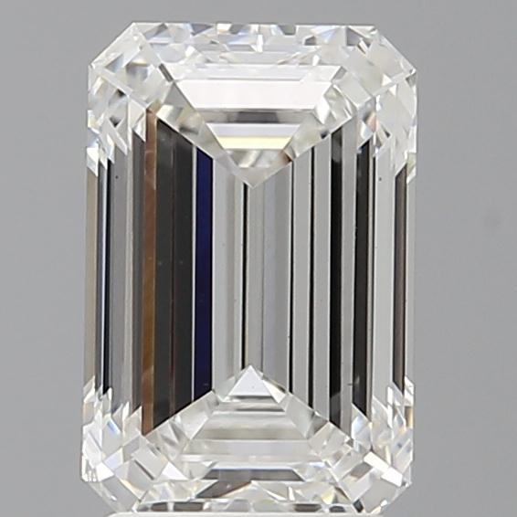 2.60 ct. emerald Lab Grown Diamond front image