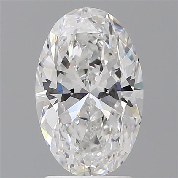 2.59 ct. oval Lab Grown Diamond front image