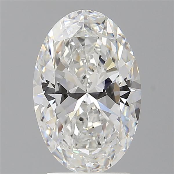 2.60 ct. oval Lab Grown Diamond front image