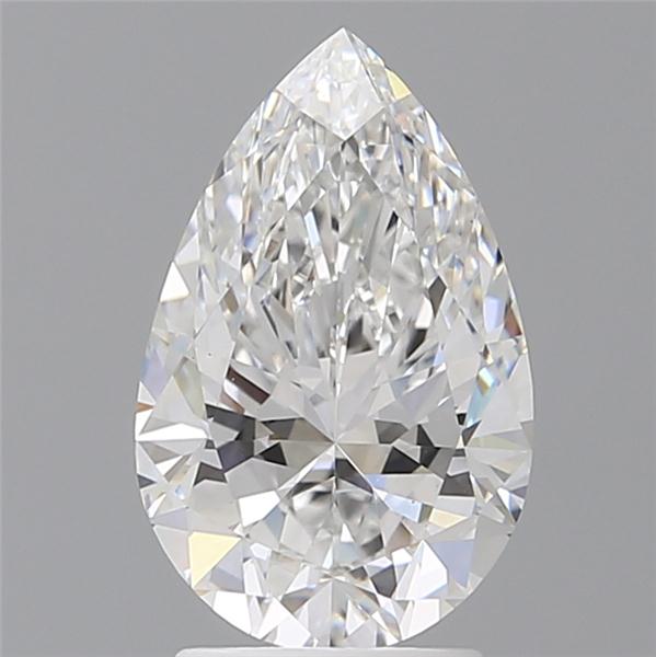 2.60 ct. pear Lab Grown Diamond front image
