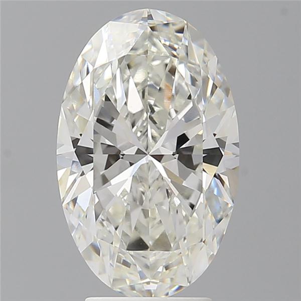 4.06 ct. oval Lab Grown Diamond front image