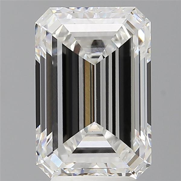 4.57 ct. emerald Lab Grown Diamond front image