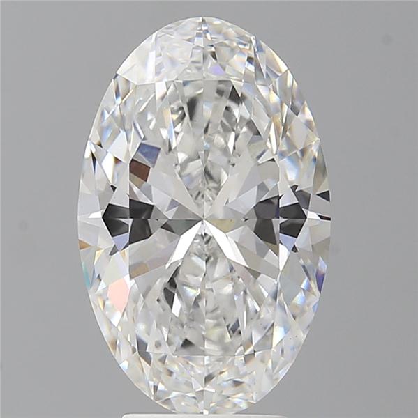 4.60 ct. oval Lab Grown Diamond front image
