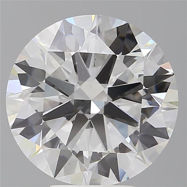 6.10 ct. round Lab Grown Diamond front image