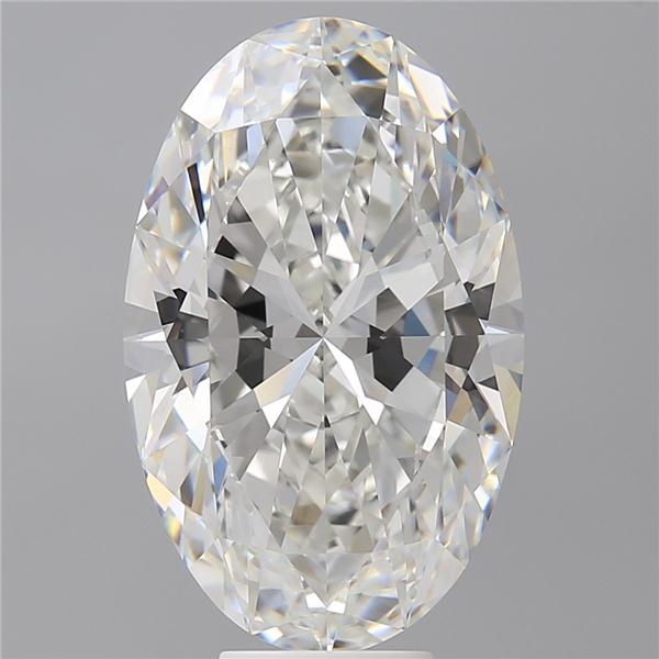 8.59 ct. oval Lab Grown Diamond front image
