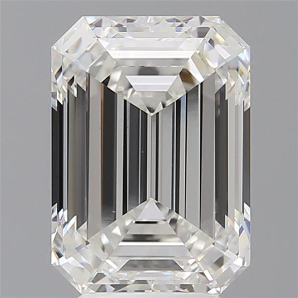 4.57 ct. emerald Lab Grown Diamond front image