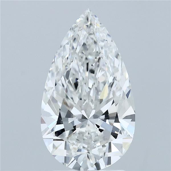 2.10 ct. pear Lab Grown Diamond front image