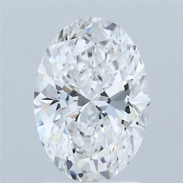 1.56 ct. oval Lab Grown Diamond front image