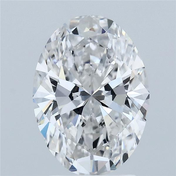 2.02 ct. oval Lab Grown Diamond front image