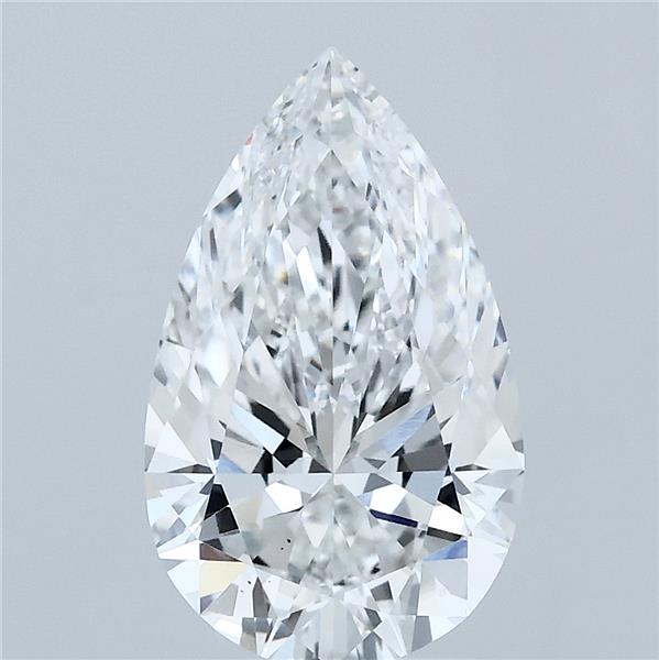 2.50 ct. pear Lab Grown Diamond front image