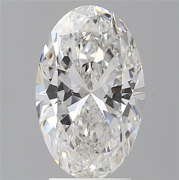 3.05 ct. oval Lab Grown Diamond front image