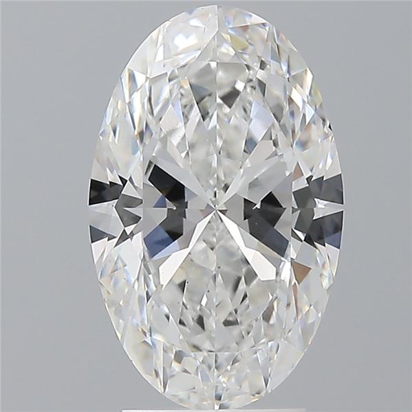 3.50 ct. oval Lab Grown Diamond front image