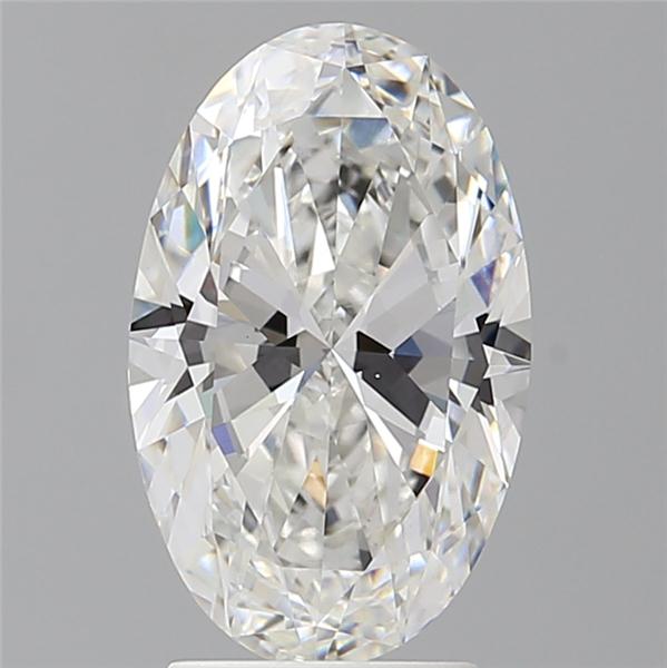 3.00 ct. oval Lab Grown Diamond front image