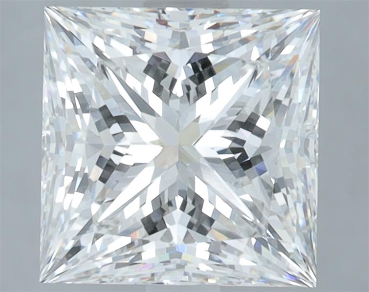 3.04 ct. princess Lab Grown Diamond front image
