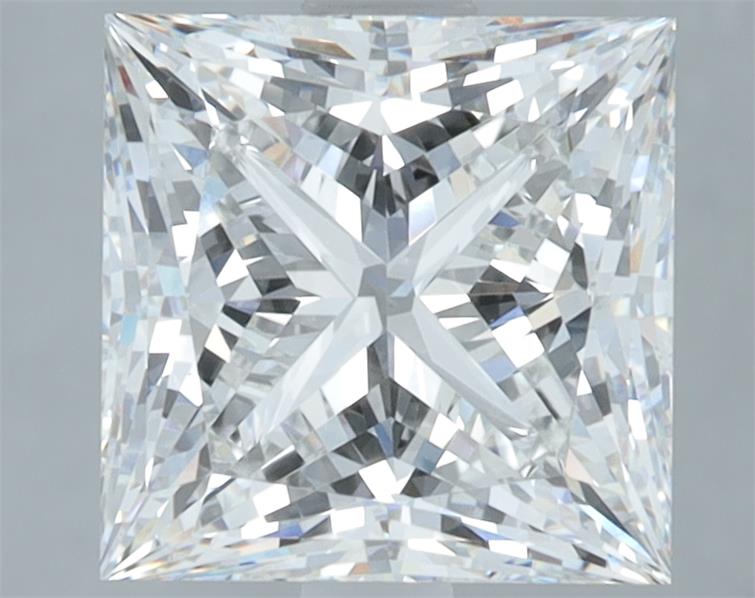 3.08 ct. princess Lab Grown Diamond front image