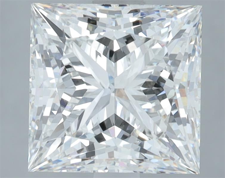 3.09 ct. princess Lab Grown Diamond front image