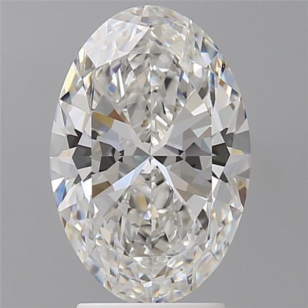 3.10 ct. oval Lab Grown Diamond front image