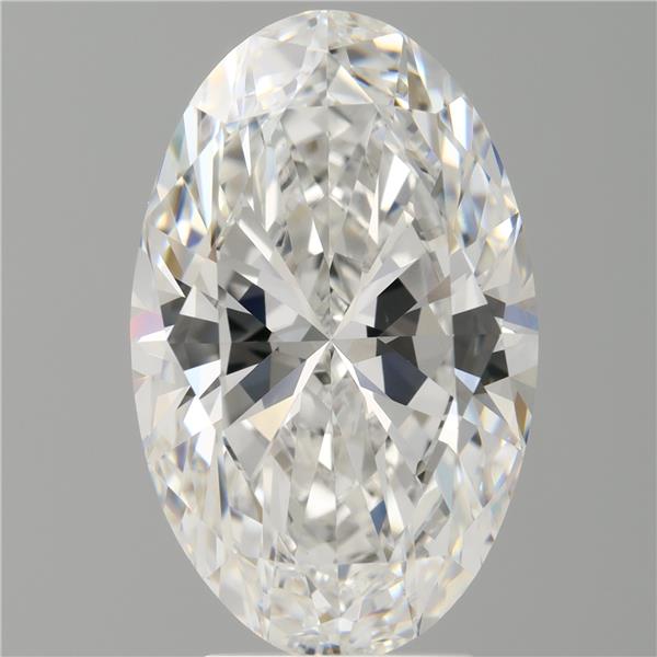 4.58 ct. oval Lab Grown Diamond front image