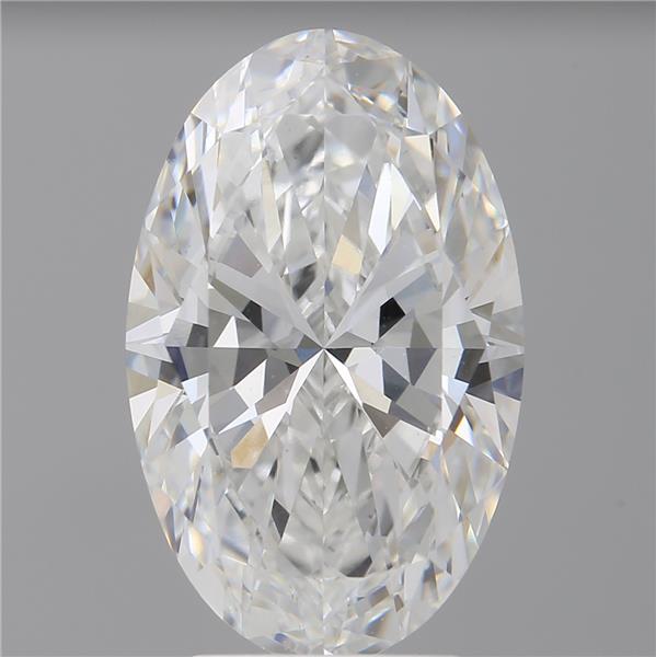 4.02 ct. oval Lab Grown Diamond front image
