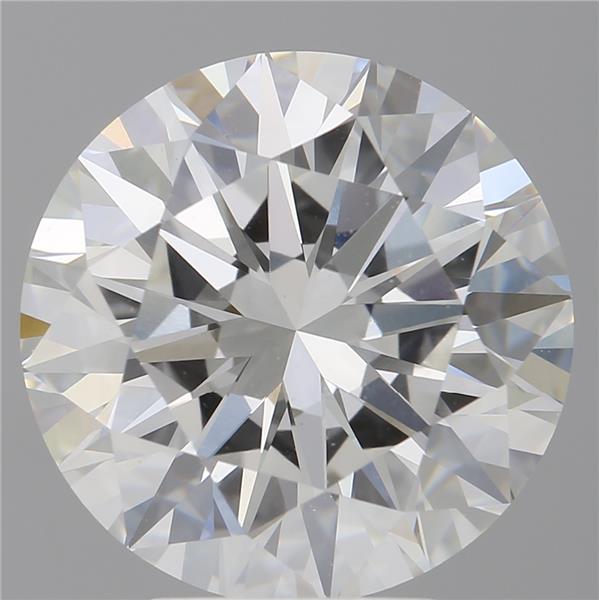 5.49 ct. round Lab Grown Diamond front image