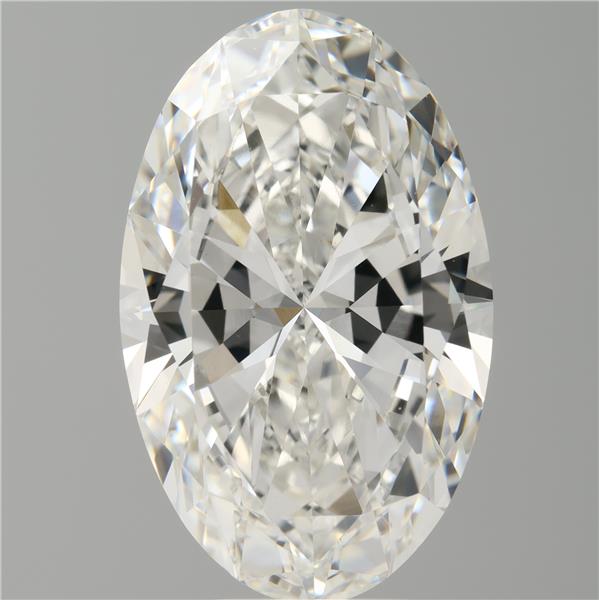 8.06 ct. oval Lab Grown Diamond front image