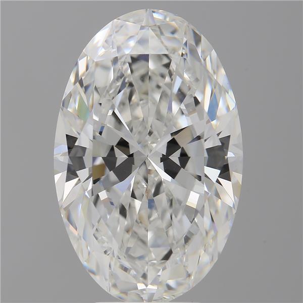 7.00 ct. oval Lab Grown Diamond front image