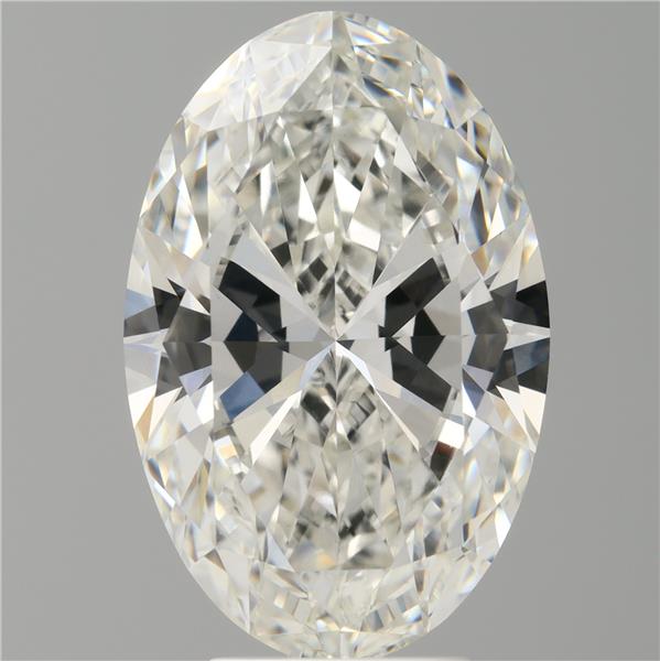 5.51 ct. oval Lab Grown Diamond front image