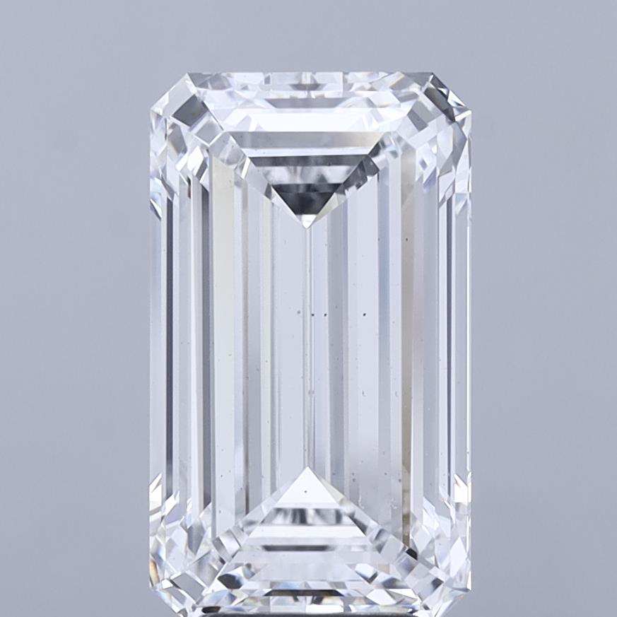 6.06 ct. emerald Lab Grown Diamond front image
