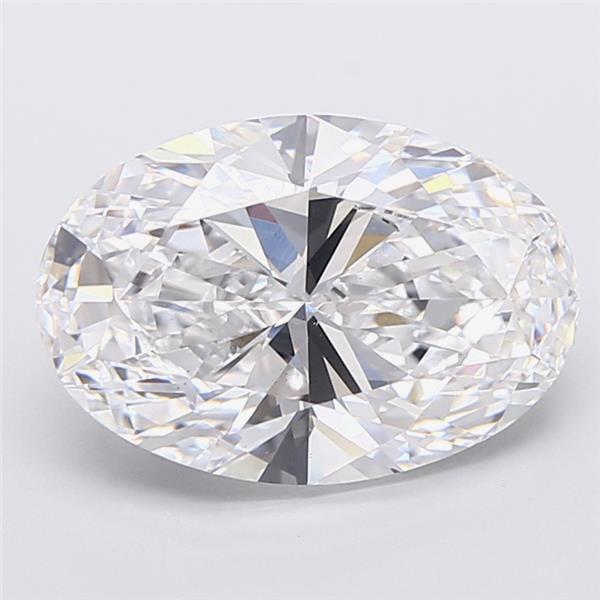 3.50 ct. oval Lab Grown Diamond front image