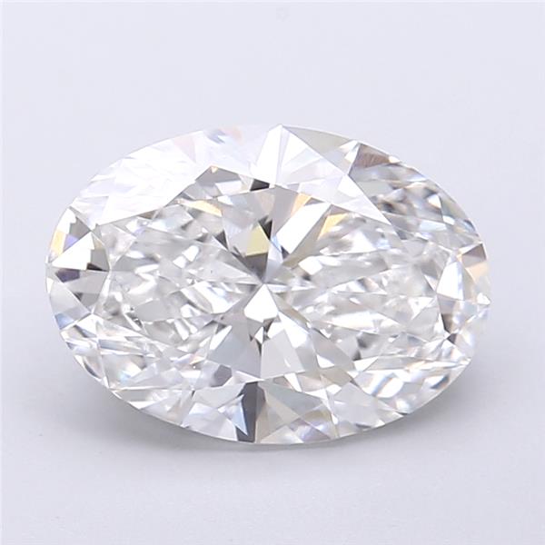 3.01 ct. oval Lab Grown Diamond front image