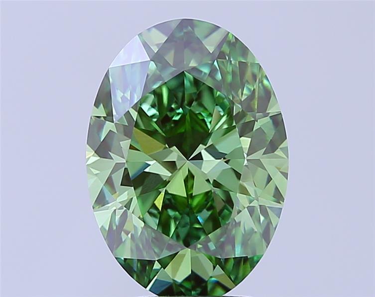 4.02 ct. oval Lab Grown Diamond front image